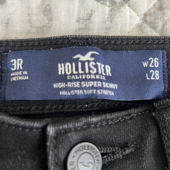 Hollister 3R  W27 L28 black jeans - Picture 2 of 3